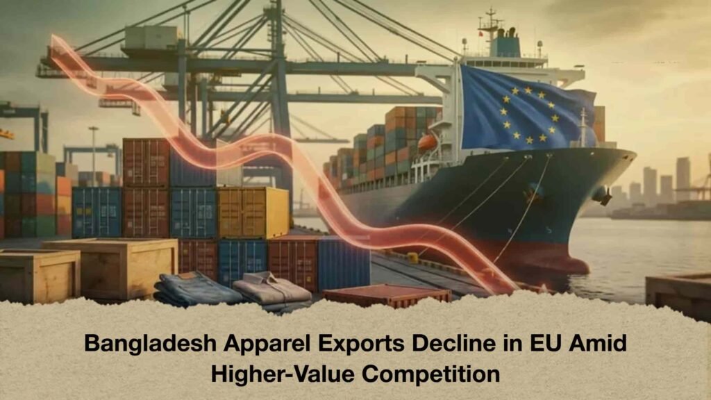 Bangladesh Apparel Exports Decline in EU Amid Higher-Value Competition