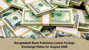 Bangladesh Bank Publishes Latest Foreign Exchange Rates for August 2026 Bangladesh Bank Publishes Latest Foreign Exchange Rates for August 2026