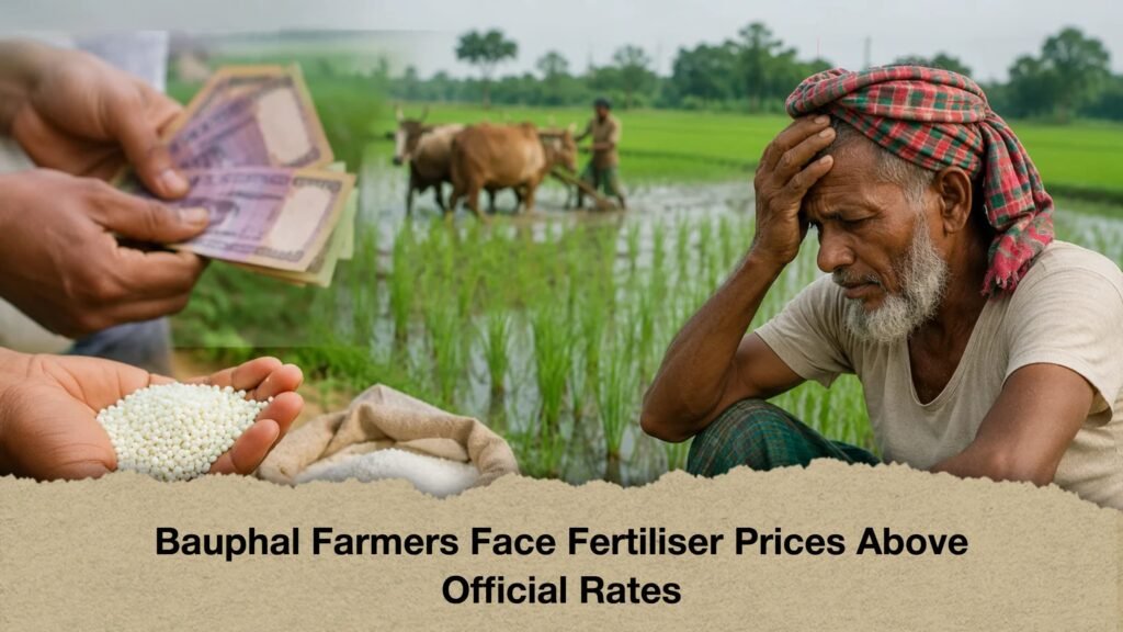Bauphal Farmers Face Fertiliser Prices Above Official Rates