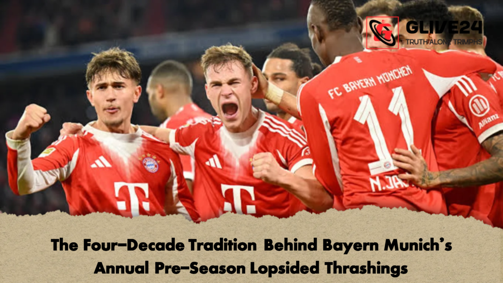 The Four-Decade Tradition Behind Bayern Munich’s Annual Pre-Season Lopsided Thrashings Bavarian Tradition Keeps Bayern Munichs Pre Season Thrashings Alive 1 The Four-Decade Tradition Behind Bayern Munich's Annual Pre-Season Lopsided Thrashings