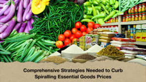 Comprehensive Strategies Needed to Curb Spiralling Essential Goods Prices