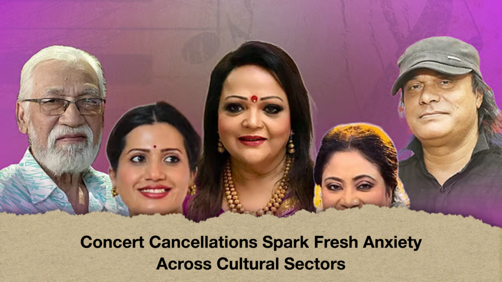 Concert Cancellations Spark Fresh Anxiety Across Cultural Sectors Concert Cancellations Spark Fresh Anxiety Across Cultural Sectors