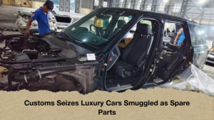 Customs Seizes Luxury Cars Smuggled as Spare Parts Customs Seizes Luxury Cars Smuggled as Spare Parts