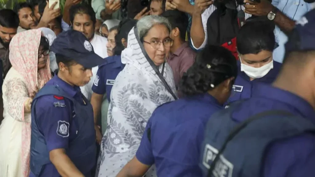 Dipu Moni Attends Husbands Funeral Before Returning to Jail Dipu Moni Attends Husband’s Funeral Before Returning to Jail