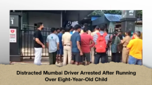 Distracted Mumbai Driver Arrested After Running Over Eight-Year-Old Child (2)