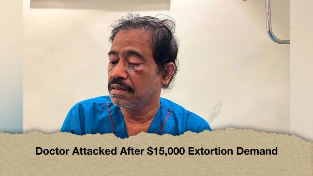 Doctor Attacked After $15,000 Extortion Demand 3 Doctor Attacked After $15,000 Extortion Demand