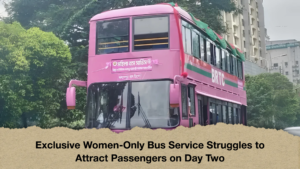 Exclusive Women-Only Bus Service Struggles to Attract Passengers on Day Two