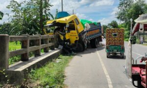 Fatal Truck Crash on Mymensingh Kishoreganj Fatal Truck Crash on Mymensingh-Kishoreganj Highway Claims Driver's Life