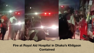 Fire at Royal Aid Hospital in Dhaka’s Khilgaon Contained (2)