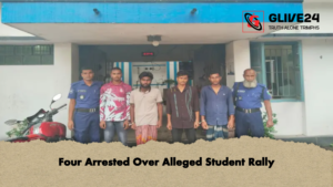 Four Arrested Over Alleged Student Rally Four Arrested Over Alleged Student Rally