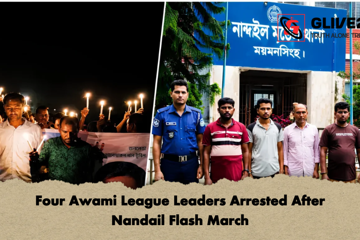 Four Awami League Leaders Arrested After Nandail Flash March