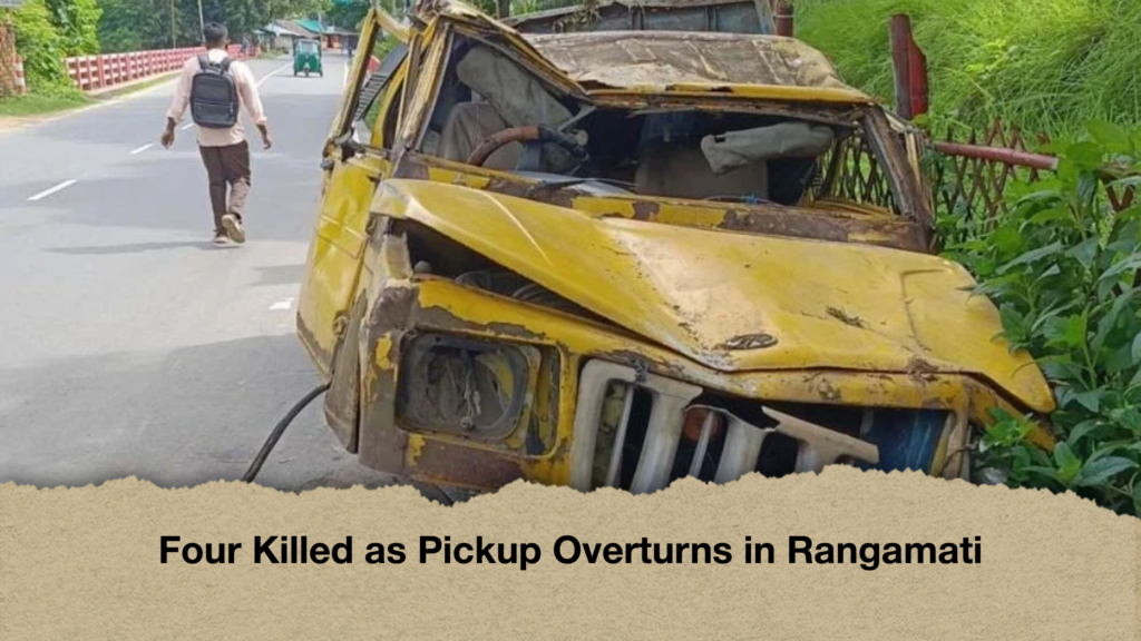 Four Killed as Pickup Overturns in Rangamati 2 Four Killed as Pickup Overturns in Rangamati Four Killed as Pickup Overturns in Rangamati