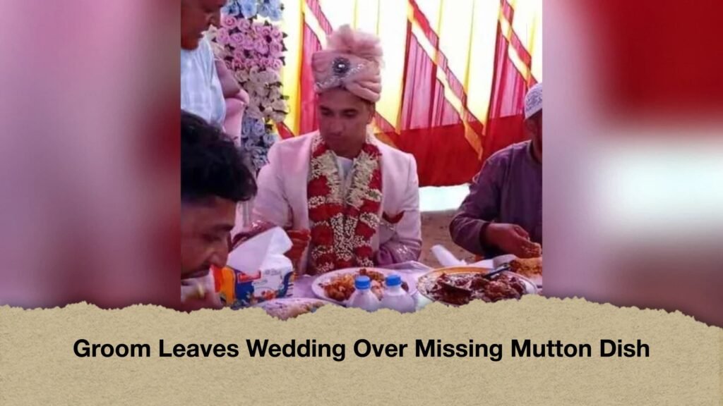 Groom Leaves Wedding Over Missing Mutton Dish 1 Groom Leaves Wedding Over Missing Mutton Dish