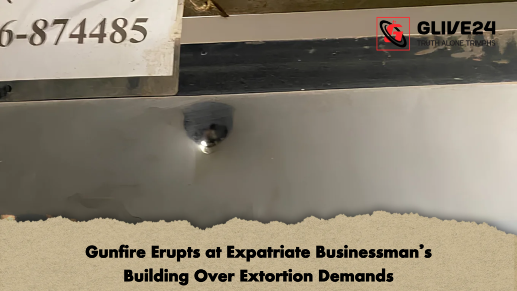 Gunfire Erupts 2 Gunfire Erupts at Expatriate Businessman's Building Over Extortion Demands