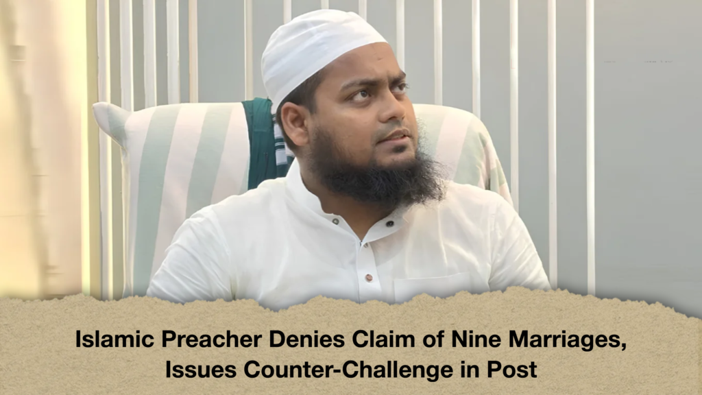 Islamic Preacher Denies Claim of Nine Marriages, Issues Counter-Challenge in Post