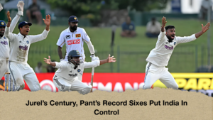 Jurel’s Century, Pant’s Record Sixes Put India In Control