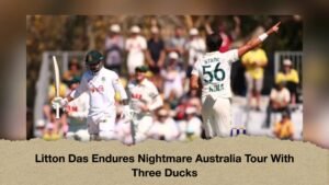 Litton Das Endures Nightmare Australia Tour With Three Ducks