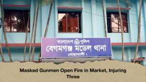 Masked Gunmen Open Fire in Market, Injuring Three