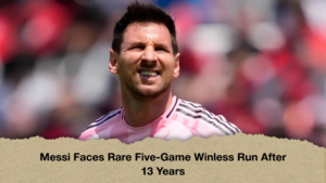 Messi Faces Rare Five-Game Winless Run After 13 Years