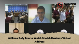 Millions Defy Ban to Watch Sheikh Hasinas Virtual Address 2 Millions Defy Ban to Watch Sheikh Hasina's Virtual Address