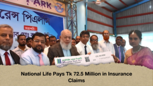 National Life Pays Tk 72.5 Million in Insurance Claims