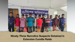 Ninety Three Narcotics Suspects Detained in Extensive Cumilla Raids 2 Ninety-Three Narcotics Suspects Detained in Extensive Cumilla Raids