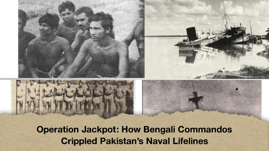 Operation Jackpot How Bengali Commandos Crippled Pakistans Naval Lifelines Operation Jackpot: How Bengali Commandos Crippled Pakistan's Naval Lifelines