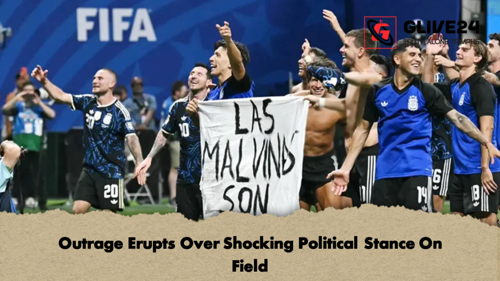 Outrage Erupts Over Shocking Political Stance On Field 2 Outrage Erupts Over Shocking Political Stance On Field 1 Outrage Erupts Over Shocking Political Stance On Field