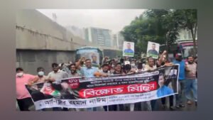 Police Detain One During March Attempt in Uttara