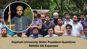 Rajshahi University Shibir President Questions RAKSU GS Expenses