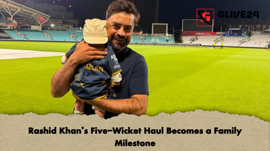 Rashid Khans Five Wicket Haul Becomes a Family Milestone Rashid Khan’s Five-Wicket Haul Becomes a Family Milestone