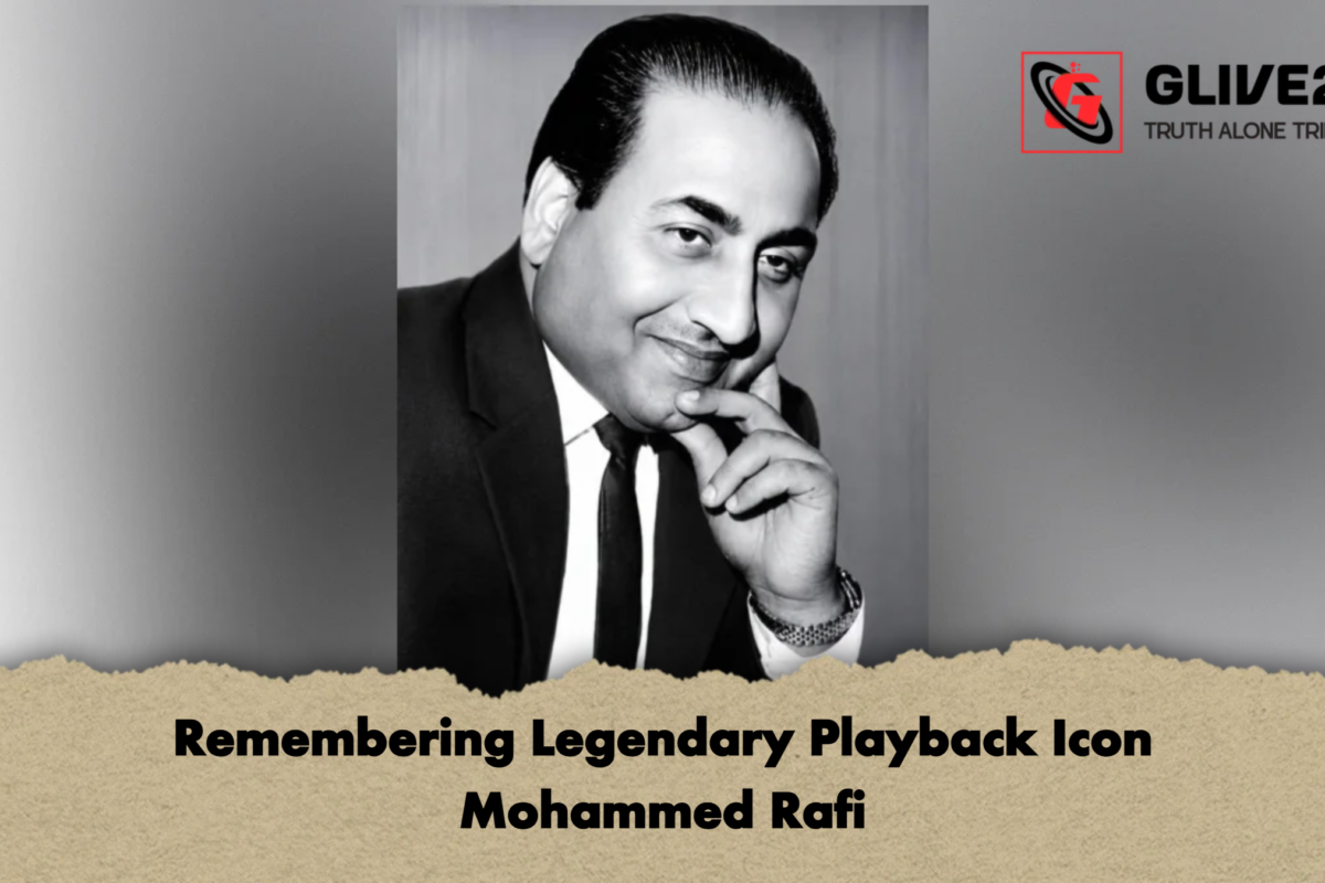 Remembering Legendary Playback Icon Mohammed Rafi