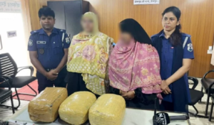 River Police Intercept Nine Kilos of Cannabis at Chandpur Terminal River Police Intercept Nine Kilos of Cannabis at Chandpur Terminal