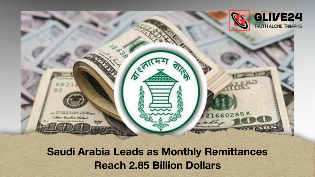 Saudi Arabia Leads as Monthly Remittances Reach 2.85 Billion Dollars Saudi Arabia Leads as Monthly Remittances Reach 2.85 Billion Dollars