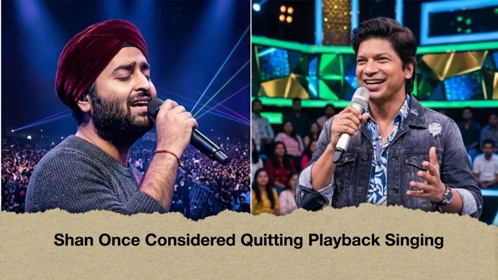 Shan Once Considered Quitting Playback Singing
