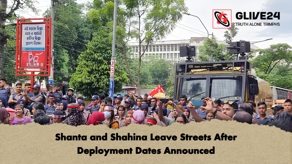 Shanta and Shahina Leave Streets After Deployment Dates Announced 2 Shanta and Shahina Leave Streets After Deployment Dates Announced