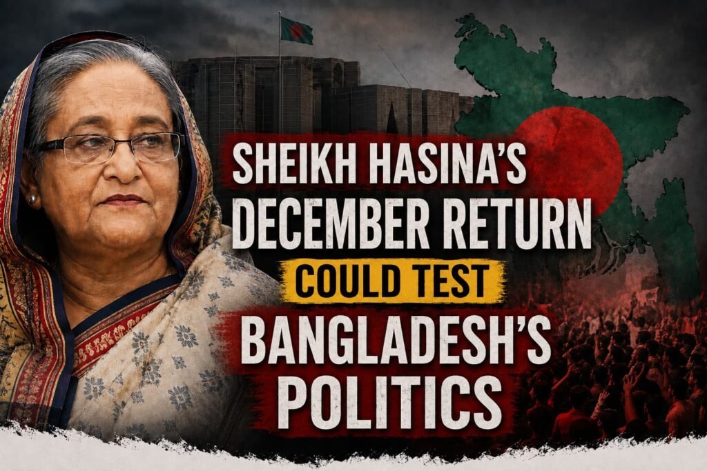 Sheikh Hasinas December Return Could Test Bangladeshs Politics Sheikh Hasina’s December Return Could Test Bangladesh’s Politics