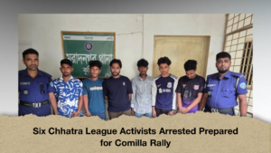 Six Chhatra League Activists Arrested Prepared for Comilla Rally (2)