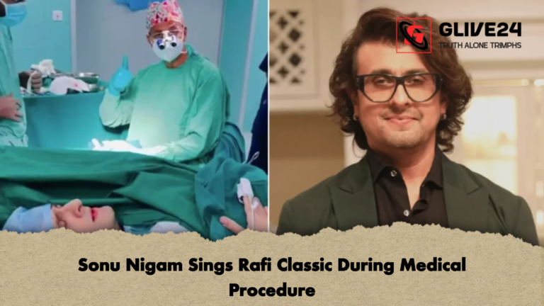 Sonu Nigam Sings Rafi Classic During Medical Procedure Sonu Nigam Sings Rafi Classic During Medical Procedure