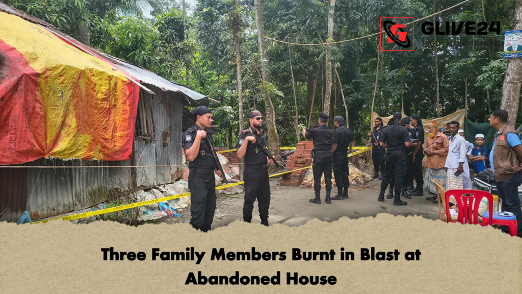 Three Family Members Burnt in Blast at Abandoned House Three Family Members Burnt in Blast at Abandoned House