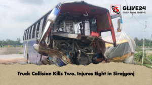 Truck Collision Kills Two Injures Eight in Sirajganj Truck Collision Kills Two, Injures Eight in Sirajganj