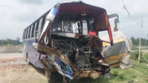 Truck Collision Kills Two Injures Eight in Sirajganj Truck Collision Kills Two, Injures Eight in Sirajganj