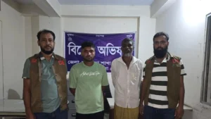 Two Arrested with Yaba Tablets in Nawabganj Raid Two Arrested with Yaba Tablets in Nawabganj Raid