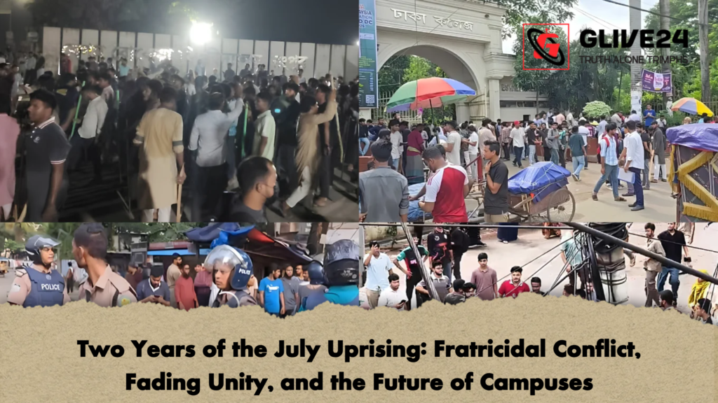 Two Years of the July Uprising Fratricidal Conflict Fading Unity and the Future of Campuses 2 Two Years of the July Uprising: Fratricidal Conflict, Fading Unity, and the Future of Campuses
