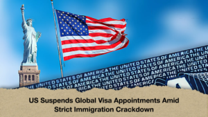 US Suspends Global Visa Appointments Amid Strict Immigration Crackdown