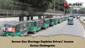 Untitled 5 Severe Gas Shortage Depletes Drivers' Income Across Chattogram