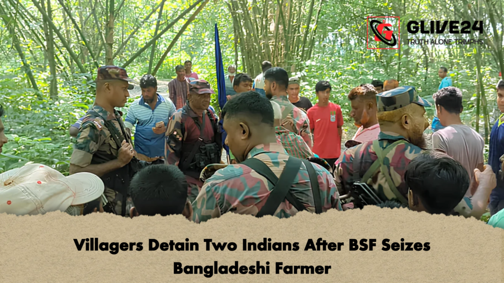 Villagers Detain Two Indians After BSF Seizes Bangladeshi Farmer 2 Villagers Detain Two Indians After BSF Seizes Bangladeshi Farmer