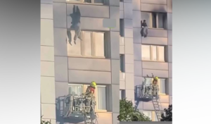 Woman Survives Leap from 11th Floor in Raging Berlin Blaze