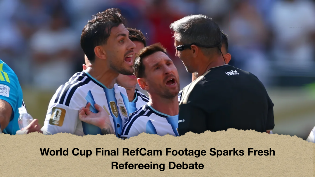 World Cup Final RefCam Footage Sparks Fresh Refereeing Debate 3 World Cup Final RefCam Footage Sparks Fresh Refereeing Debate