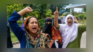 ‘Joy Bangla, Joy Bangabandhu’ Chants Echo Inside Tongi Police Station